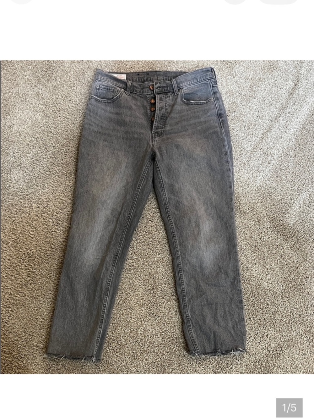Gap Cheeky Straight Hi Rise Jeans